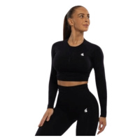 Booty BASIC ACTIVE BE BLACK crop-top