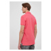 Polo tričko Karl Lagerfeld růžová barva