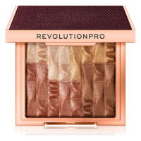 Revolution PRO Goddess Glow rozjasňující a bronzující paletka odstín Brick Sublime 8 g