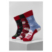 Vánoční ponožky Santa Ho - 3-Pack multicolor