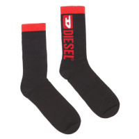 Ponožky diesel skm-ray-threepack socks černá