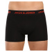 5PACK pánské boxerky Jack and Jones černé (12167028-BLK/BLK)