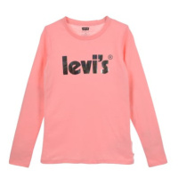 Dětské tričko s dlouhým rukávem Levi's® Peach es n Cream