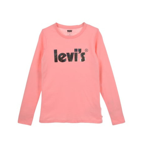 Dětské tričko s dlouhým rukávem Levi's® Peach es n Cream Levi´s