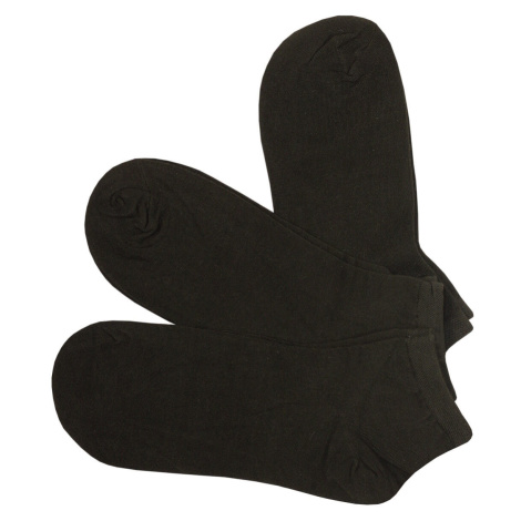 Zdravotní kotníkové ponožky pro muže XM2201C - 3páry černá PESAIL