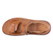 Pánské kožené sandály na suchý zip