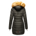 Navahoo Dámská zimní bunda dlouhá Papaya Navaho - ANTRACITE