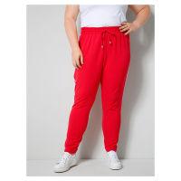 jiná značka SARA LINDHOLM kalhoty do gumy Barva: Červená, Mezinárodní