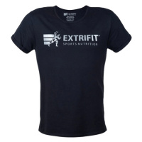 Extrifit Tričko černé se stříbrným logem