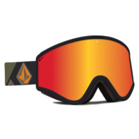 Zimní brýle Volcom Yae Military/Gold +Bl žlutá EA