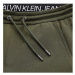 Calvin Klein Calvin Klein pánské khaki tepláky MIXED MEDIA HWK PANT