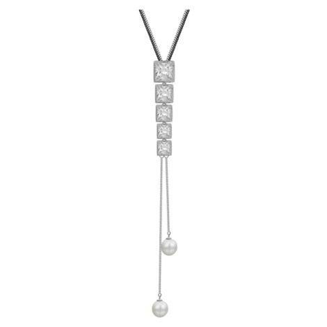 S3368 Dlouhý náhrdelník s perlami