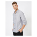 Koton Men's Gray Printed Shirt