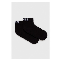 Ponožky BOSS 2-pack dámské, černá barva, 50502066