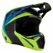 FOX V1 Streak Helmet Black/Yellow Přilba