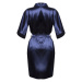 Dámský župan DKaren Housecoat 100 Navy Blue