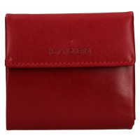 Dámská kožená peněženka Lagen Aneta - červená