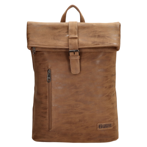 Enrico Benetti Rotterdam batoh na notebook 15" - camel - 15L