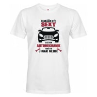 Pánské tričko pro mechaniky - sexy mechanik