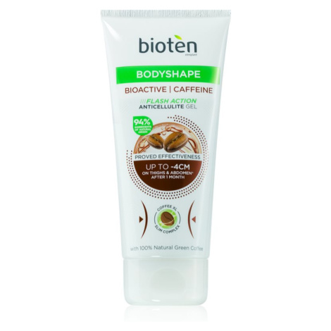 Bioten BODYSHAPE Bioactive Caffeine gel proti celulitidě s kofeinem pro ženy 200 ml