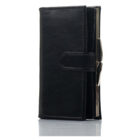 Elegantní dámská kožená peněženka černá značky Felice P13