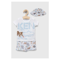 Kojenecká sada Kenzo Kids bílá barva