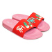 Pantofle Happy Socks růžová barva