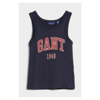 TOP GANT TANK TOP modrá