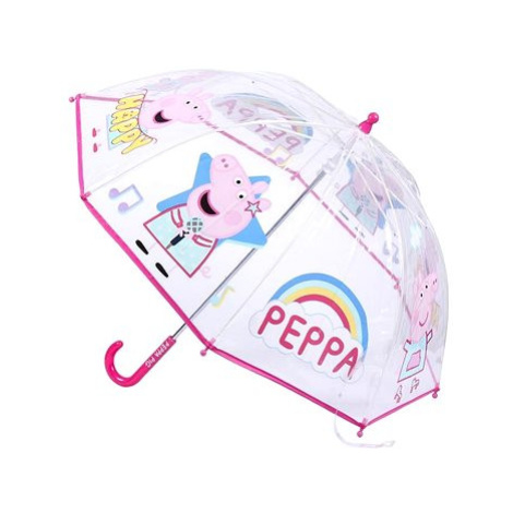 Alum Deštník průhledný - Peppa Pig