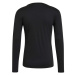 adidas TEAM BASE LONG SLEEVE TEE Pánské fotbalové triko, černá, velikost