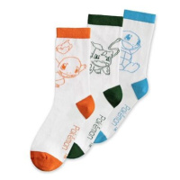 Pokémon Main Crew - pánské ponožky (39 - 42)