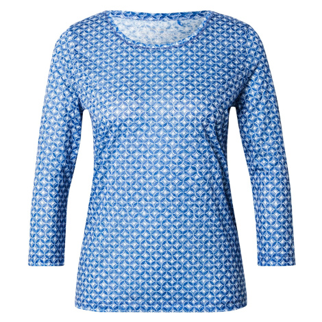GERRY WEBER Tričko modrá / bílá