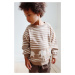 Dětský svetr s příměsí vlny Konges Sløjd béžová barva, lehký