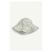 H & M - Letní klobouček's květovaným vzorem - béžová