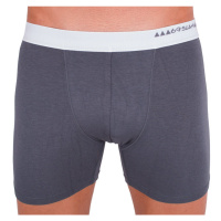 Pánské boxerky 69SLAM fit bamboo plain dark grey