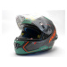 AXXIS integrální helma COBRA RAGE A16 - matná zelená