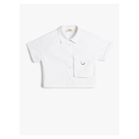 Koton Shirt Short Sleeved with Pocket Detailed Cotton