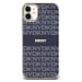 PC/TPU Repeat Pattern Tonal Stripe Magsafe Zadní Kryt pro iPhone 11 Blue DKNY