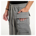 Kalhoty Rick Owens DRKSHDW Woven Creatch Cargo Cropped Drawstring Pants Stone