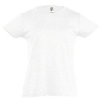 SOĽS Cherry Dívčí triko s krátkým rukávem SL11981 Bílá