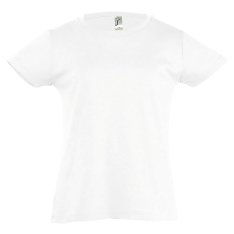 SOĽS Cherry Dívčí triko s krátkým rukávem SL11981 Bílá SOL'S