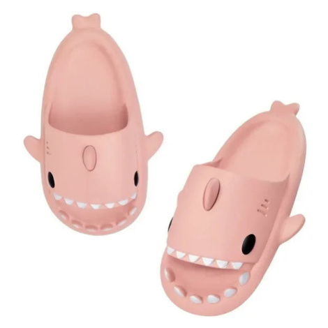 Letní pantofle ve tvaru žraloka – měkké domácí nebo plážové boty