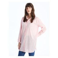 LC Waikiki Plain Long Sleeve Oversize Women's Shirt Tunic