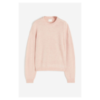 H & M - Pletený svetr - růžová