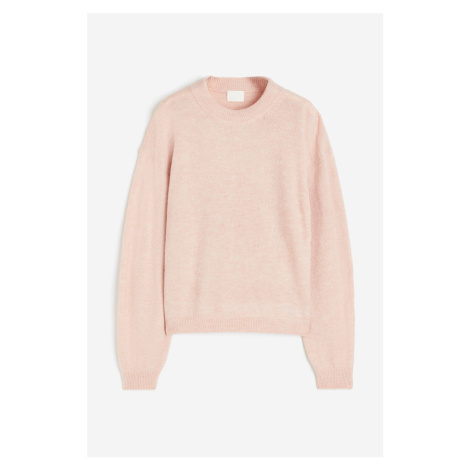 H & M - Pletený svetr - růžová H&M