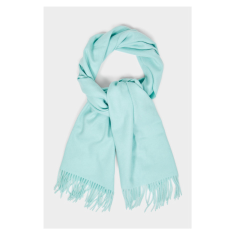 ŠÁLA GANT WOOL WOVEN SCARF IBIZA BLUE