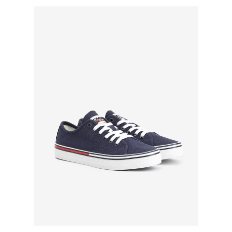 Tmavě modré dámské tenisky Tommy Jeans Essential Low Cut Tommy Hilfiger