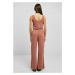 Dámský overal // Urban Classics / Ladies Long Sleevless Modal Jumpsuit terracott