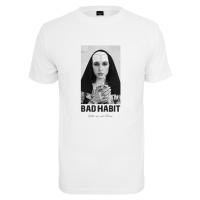 Bílé tričko Bad Habit