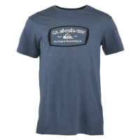 Quiksilver QS MIND BARREL SS Pánské tričko, modrá, velikost